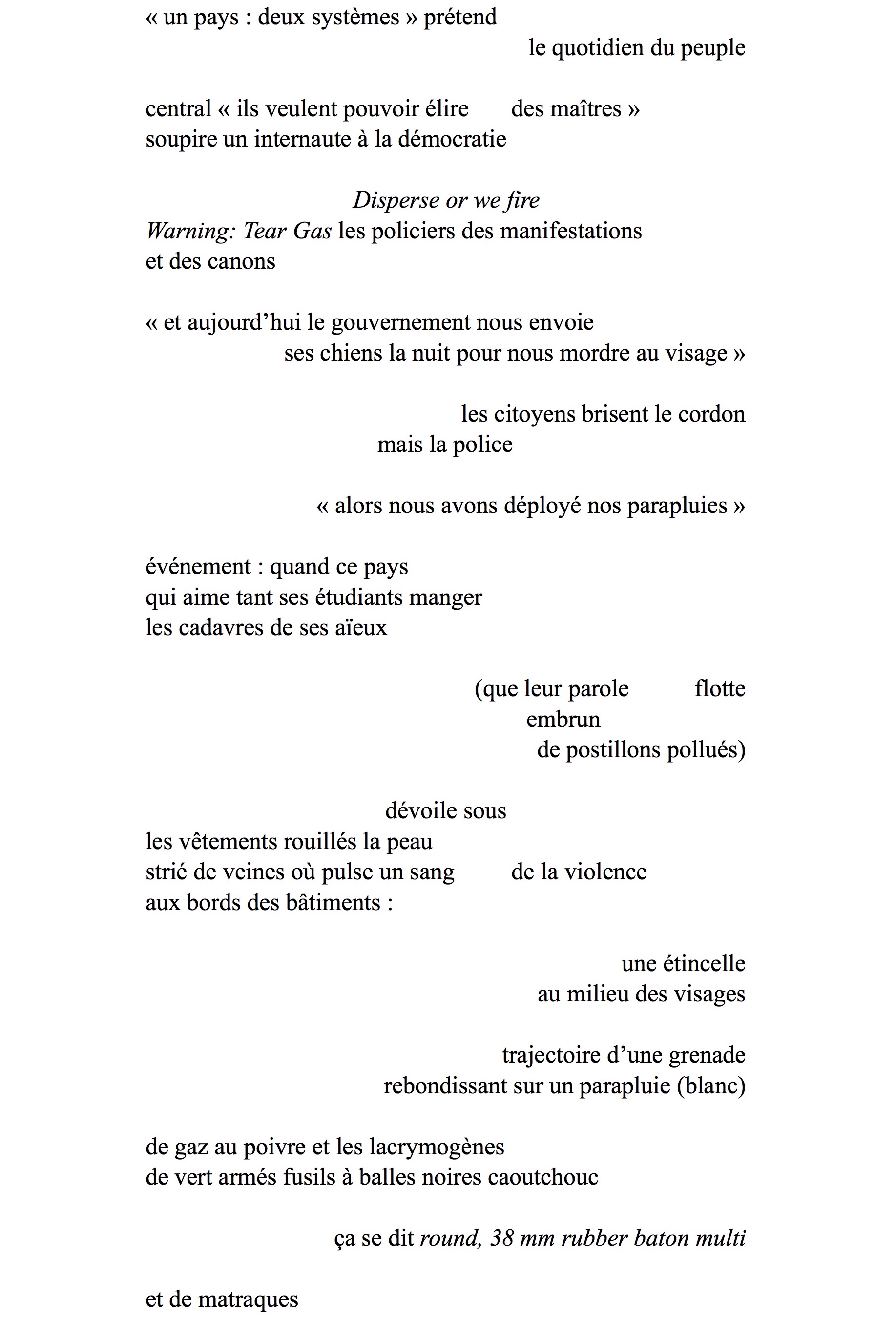 Le Cours des choses2